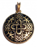 Merowinger Amulett (Kettenanhänger in Gold)