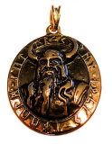 Odin Amulett (Kettenanhänger in Gold)