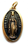Our Lady of Knock (Pendant in gold)