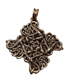 Snakes of the Urnes (Pendant in gold)
