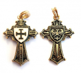 Teutonia (Pendant in gold)