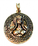 Valkyrie (Pendant in gold)