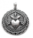 Claddagh (Kettenanhänger in Silber)