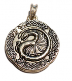Dragon (Pendant in silver)