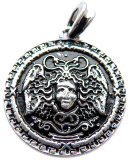 Medusa (Pendant in silver)