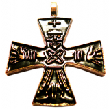 Odins Kreuz (Kettenanhänger in Gold)