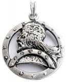 Nordic Warrior (Pendant in silver)