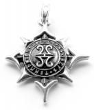 Stern der Asen (Kettenanhänger in Silber)