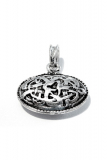 Midgard Oval (Kettenanhänger in Silber)