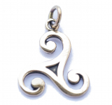 Lindi - Small Triskele (Pendant in Bronze)