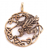 Hadern - Cross - Guardian (Pendant in Bronze)