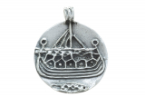 Sörvi - ship coin (Pendant in silver)