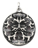 Green Man (Kettenanhänger in Altsilber)