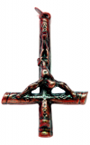 Inverted Cross (Pendant in Old Bronze)