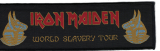 Iron Maiden - World Slavery Tour (Aufnäher)