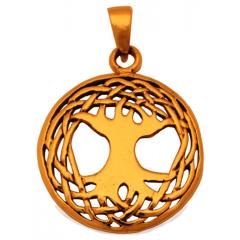 World Ash - Coira (Pendant in Bronze)