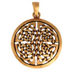 Aventur - Celtic knot Cross (Pendant in Bronze)