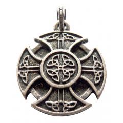 Cross of the Celts (Pendant in antiqued silver)