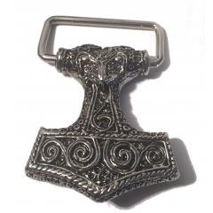 Thors Hammer Buckle (buckle in silver)