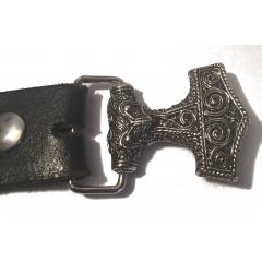 Thors Hammer Buckle (buckle in silver)