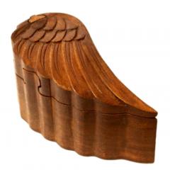 Angel wing (wooden jewelery box)