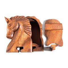 Sleipnir - Pferd (Schmuckdose aus Holz)