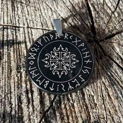 Chaos star with runes (Pendant from horn)