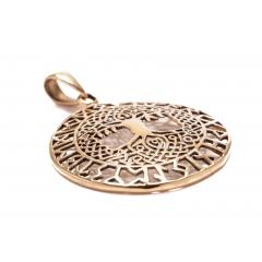 keltischer Lebensbaum - Baruna (Kettenanhänger in Bronze)