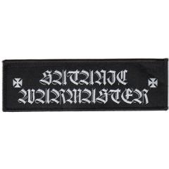 Satanic Warmaster - Logo (Aufnäher)