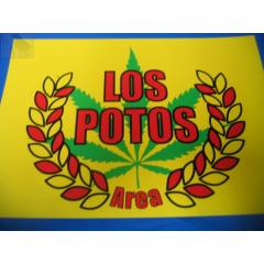 Los Potos Area (Türschild)