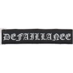 Defaillance - Logo (Aufnäher)