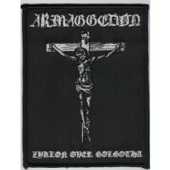 Armaggedon - Zyklon over Golgotha Aufnäher