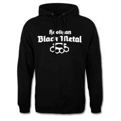 Hooligan Black Metal Hooded Sweatshirt