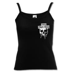Unholy Black Metal Girly Spaghetti-Träger-Shirt
