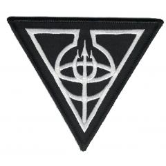 Apotheosis Omega - Triangle Logo white (Patch)