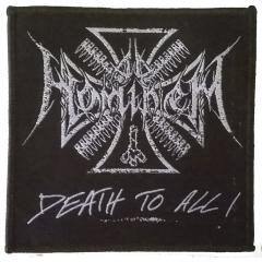 Ad Hominem - Logo Death To All (Patch)
