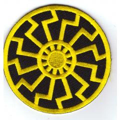 Black Sun (yellow) Patch