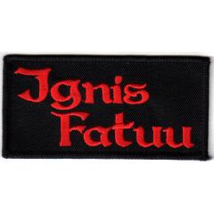 Ignis Fatuu - Logo (Aufnäher)