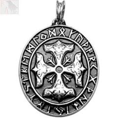 THORSKREUZ Altsilber rustikal (Kettenanhänger)