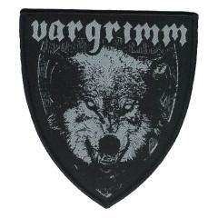 Vargrimm - Wolf grau (Aufnäher)