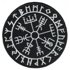 Vegvisir in the Rune Circle (Patch)