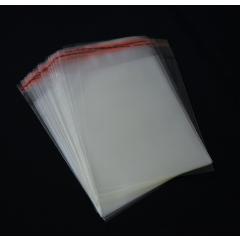 Adhesive seal bag for postcards