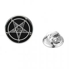 Baphomet - Pentagram Pin