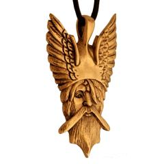 Odin - Viking pendant (Pendant in Bronze)