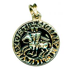 Signum of Templer (Pendant in gold)