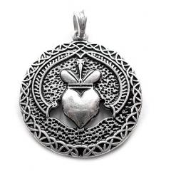 Claddagh (Pendant in silver)