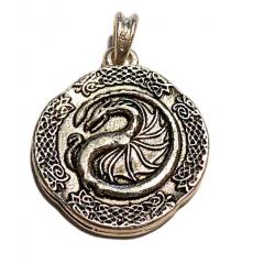 Dragon (Pendant in silver)