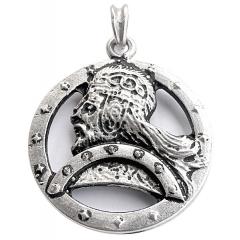 Nordic Warrior (Pendant in silver)