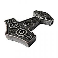 Ansgards Hammer (Pendant in antiqued silver)
