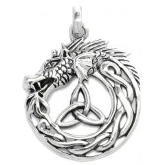 Braigh Midgard snake (Pendant in silver)